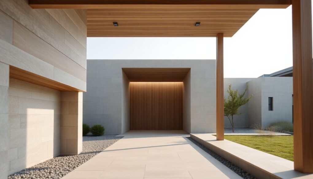 風景の一部となる建築的アプローチ