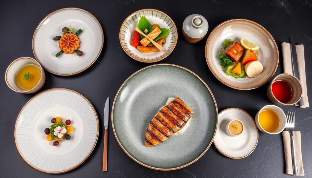 提供が予想される最高級料理の構成