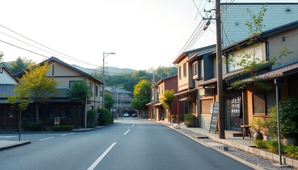 最寄り駅からのアクセスと周辺の静かな町並み