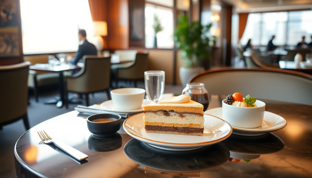 リッツ・カールトン東京のカフェメニューで味わう極上ケーキとランチ